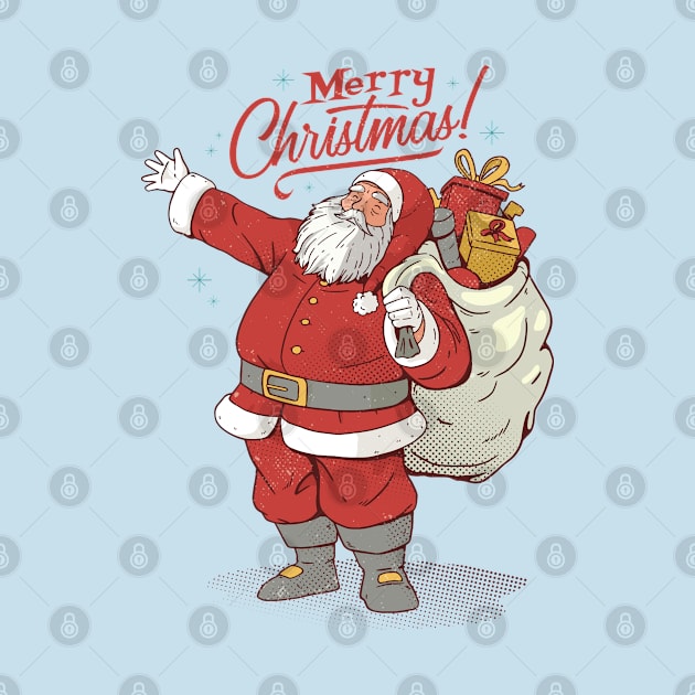 Merry Christmas Santa by Safdesignx