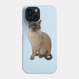 Oscar the Burmese Phone Case