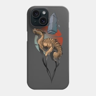 Salvador Dali dinosaur Phone Case