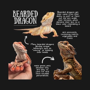 Animal Facts - Bearded Dragon T-Shirt