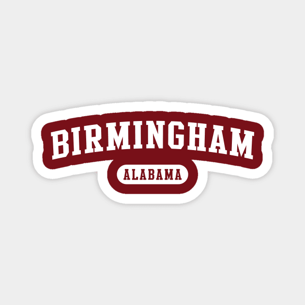 Birmingham, Alabama Magnet by Novel_Designs