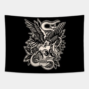 Eagle, Skull and Snake Tapestry