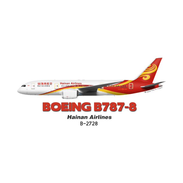 Boeing B787-8 - Hainan Airlines by TheArtofFlying