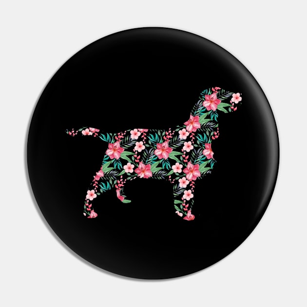 Floral Spaniel design. Perfect present for mother dad friend him or her Pin by SerenityByAlex