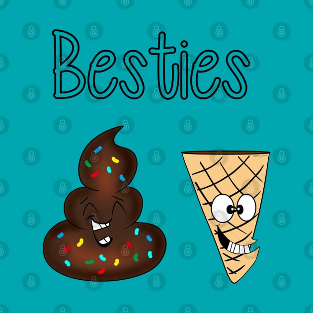 Besties_Chocolate by DitzyDonutsDesigns