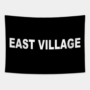 East Village White Tapestry