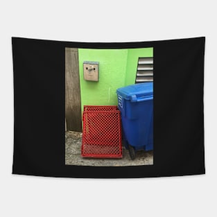 Colorful Recycling Tapestry