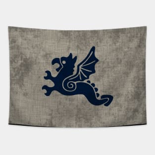 Bricks 28 - Dragon (Small) Tapestry