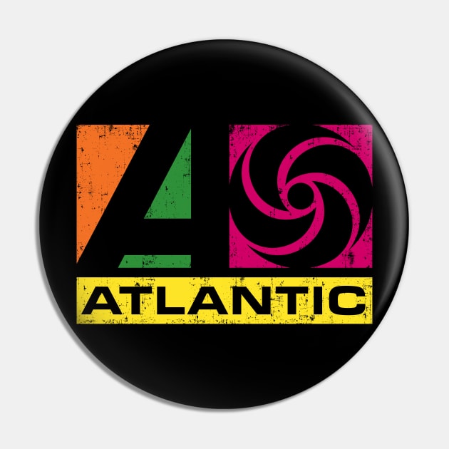 Atlantic Vinyl Record Pin by tosleep