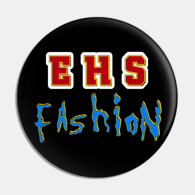 EHS Fashion Pin by Orchid's Art