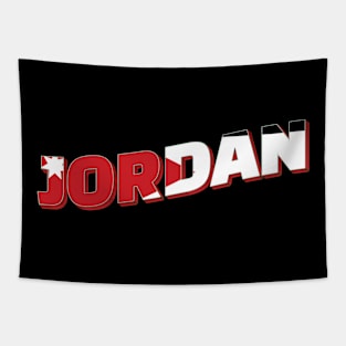 Jordan Vintage style retro souvenir Tapestry