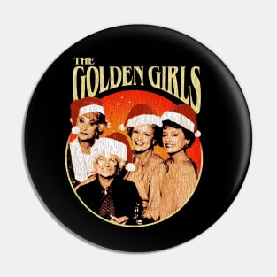 The Golden Girls Merry Christmas Pin