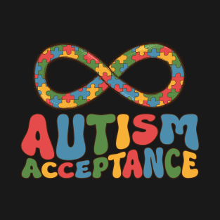 Autism Awareness Acceptance mom autist child T-Shirt