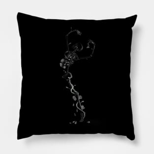 Ballerina skeleton Pillow