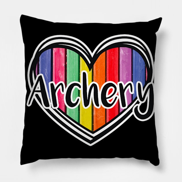 Archery boy or girl Pillow by SerenityByAlex