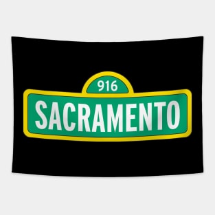 Sacramento Street Tapestry