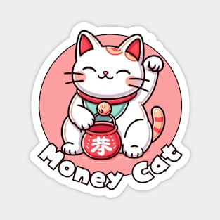 Maneki Neko Money cat Magnet