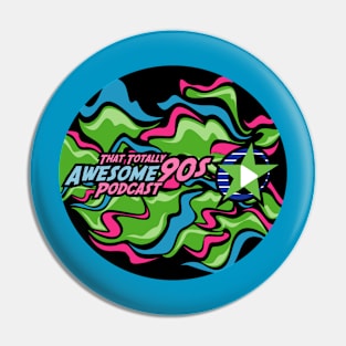 That Totally Awesome 90s Podcast LOGO T-shirt Pin