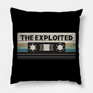 The Exploited Mix Tape Pillow