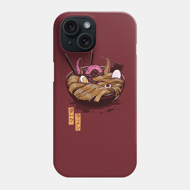 Dark Ramen Phone Case by Vincent Trinidad Art