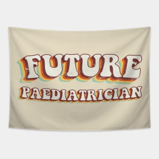 Future Paediatrician - Groovy Retro 70s Style Tapestry