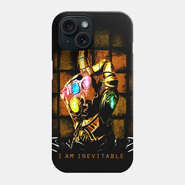 I Am Inevitable Phone Case by ZuleYang22