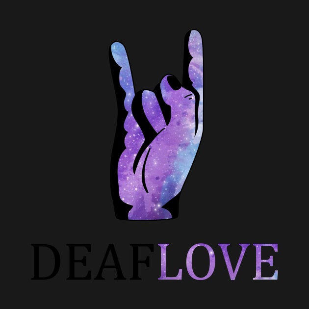 Deaf Love The Sign Associated With American Sign Language by mangobanana