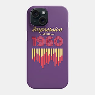 Impressive Since 1960 vintage retro Phone Case