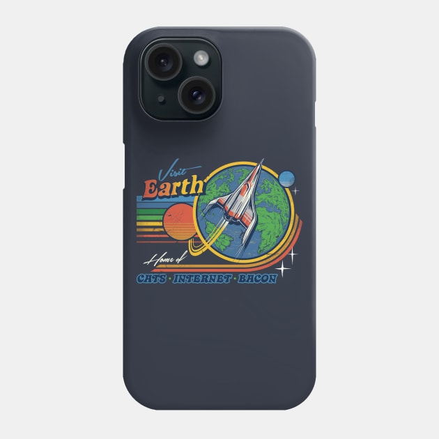 Visit Earth Phone Case by Steven Rhodes