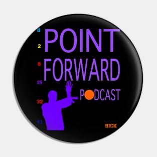 Point Forward Design 7 (Bick) Pin