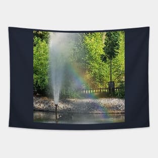 Fountain Rainbow Tapestry