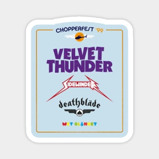 Velvet Thunder Magnet