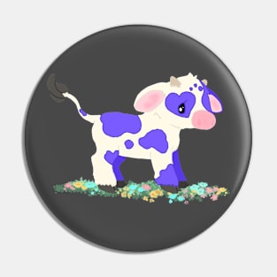 Blue moo Pin