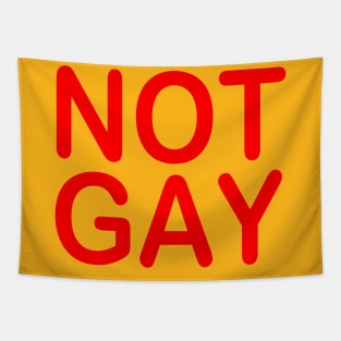 Not Gay Tapestry