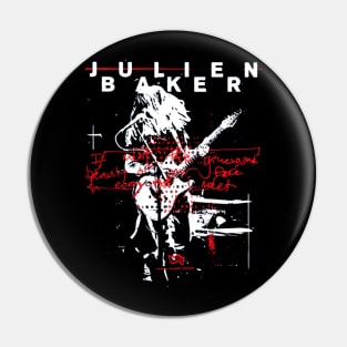 JULIEN BAKER Pin