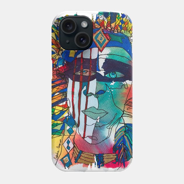 Fancy Indian Phone Case by ruin