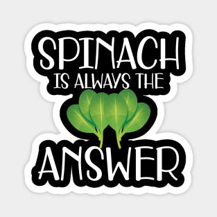 Spinach is always the answer w Magnet