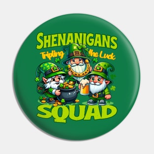 Shenanigans Squad - Lucky Gnomes Pin