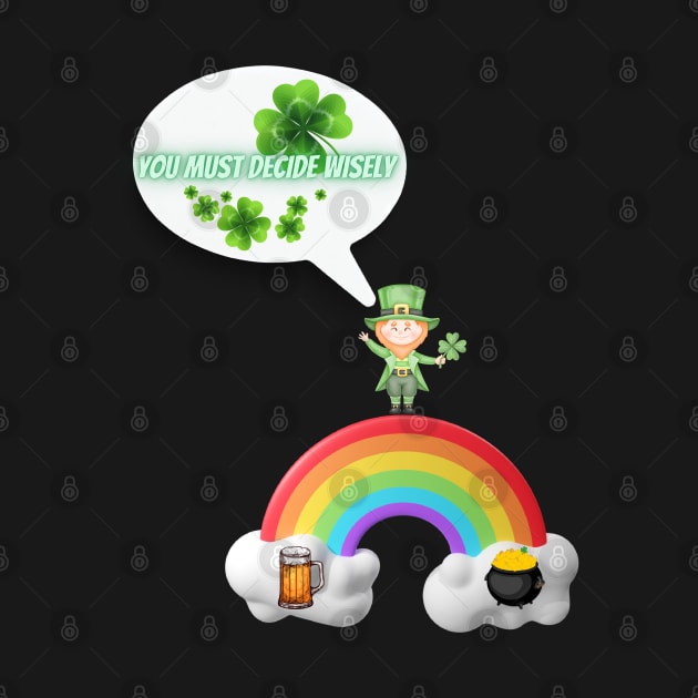 The Wise Gnome's Choice - St. Patrick's Day by Smiling-Faces