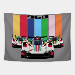 Porsche 963 Le Mans Tapestry