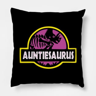 Auntiesaurus Pillow