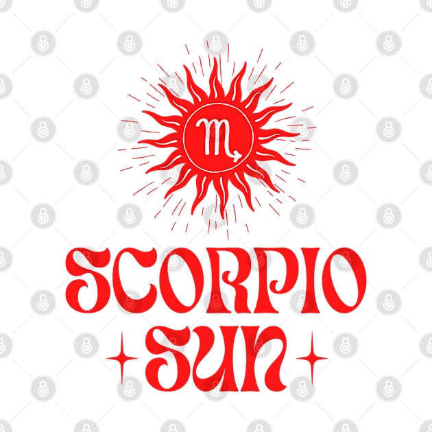 Scorpio Sun | Born in October and November | Zodiac Sign Birthday Gifts Venus by Ranggasme