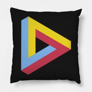 Penrose Triangle Pillow