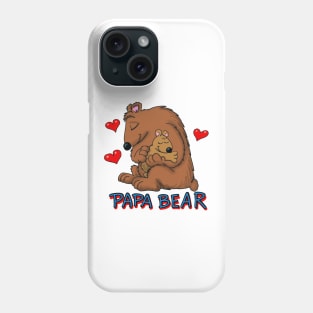 papa bear Phone Case