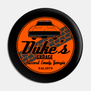 Duke's garage Pin