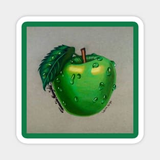 Granny Smith Apple Magnet