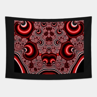 Candy Stripes and Swirls - Fractal Fun Tapestry