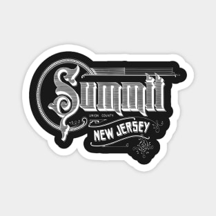 Vintage Summit, NJ Magnet