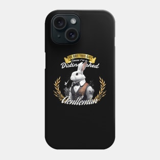 The Distinguished Rabbit Gentleman Phone Case