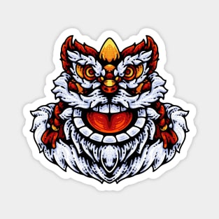 Lion Dance Magnet